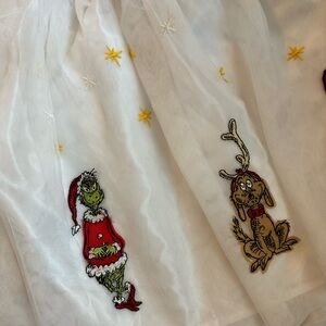 Hanna Anderson Rare Grinch skirt kids size 10